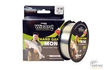 Wizard Hard Game Mono 0,22mm 5,5kg 150m - Wizard Monofil Pergető Zsinór