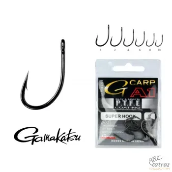 Gamakatsu A1 G-Carp Super Hook Méret:8 - Gamakatsu Horog