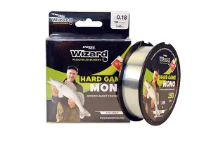 Wizard Hard Game Mono 0,25mm 6,8kg 150m - Wizard Monofil Pergető Zsinór