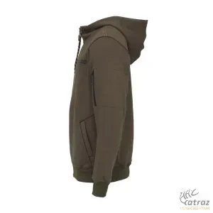 Prologic Carpio Zip Hoodie Army Green Méret: L - Prologic Kapucnis Pulóver