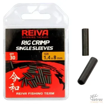 Reiva Szimpla Krimpelő Hüvely 0,8x8 mm - Reiva Rig Crimp Single Sleeves