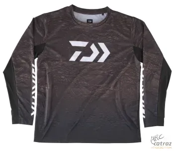 Daiwa D-Vec Longsleeve Shirt Sunprotection Méret: M - Daiwa UV Álló Hosszúujjú Póló