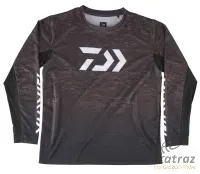 Daiwa D-Vec Longsleeve Shirt Sunprotection Méret: L - Daiwa UV Álló Hosszúujjú Póló