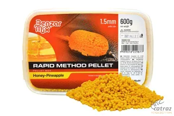 Benzár Rapid Method Pellet Méz-Ananász 1,5 mm - Benzar Mix Előre Bekevert Micropellet