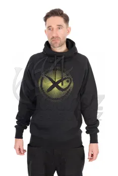 Matrix Large Fade Logo Hoody Black/Lime – L – Horgász Pulóver