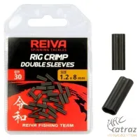 Reiva Dupla Krimpelő Hüvely 0,8x8 mm - Reiva Rig Crimp Double Sleeves