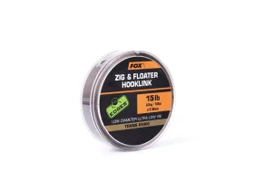 Zsinór Fox Zig&Floater Hooklink Trans Khaki 15lb 100m