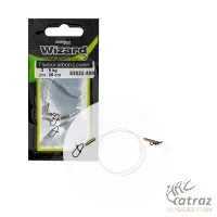 Wizard Neo Szerelt Fluorocarbon Előke 25 cm 9 kg - Fluorocarbon Ragadozóhalas Előkezsinór