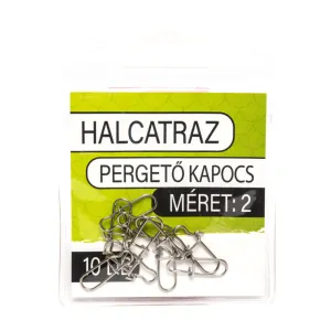Halcatraz Pergető Kapocs Méret: 00 - Halcatraz Kapocs Műcsalikhoz