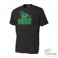 MadCat Camo Logo T-Shirt Dark Green Méret: L - MadCat Horgász Póló