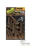 Fox Edges Camo Slik Lead Clip & Pegs Size 10 - Fox Camo 10-es Ólomkapocs