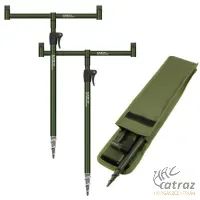 Carp Academy Feeder Bottartó Készlet DLX 35-50cm - Feeder Bottartó Hordtáskával