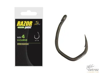 Carp Spirit Razor V-Curve Pontyozó Horog - Méret:10