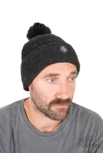 Matrix Grey Sherpa Bobble Hat - Matrix Bojtos Vastag Téli Sapka
