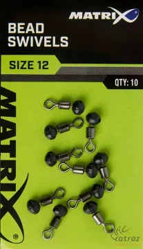 Matrix Forgó Gyöngy Fejjel Méret: 12 - Matrix Bead Swivels