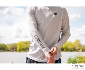 Preston Grey Performance Sun Shirt UPF-40 2XL - Preston UV Álló Felső
