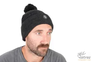 Matrix Grey Sherpa Bobble Hat - Matrix Bojtos Vastag Téli Sapka