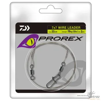 Csukázó Előke PX Titanium Wire Leader 20cm 12kg/25 lb