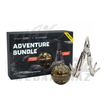 Deeper Chirp+ 4 Winter Adventure Bundle Limitált kiadású halradar szett