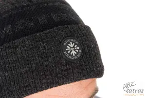 Matrix Grey Sherpa Bobble Hat - Matrix Bojtos Vastag Téli Sapka