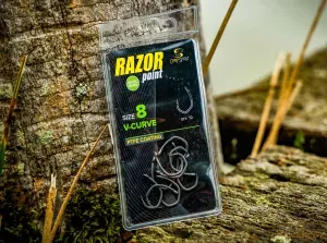 Carp Spirit Razor V-Curve Pontyozó Horog - Méret:10