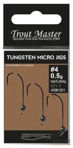 Spro Tungsten Micro Jig UV 0,5 gramm #4 - Spro Glow UL Jig