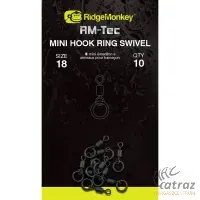 RidgeMonkey Forgó - RM-Tec Mini Hook Ring Swivel Micro 18-as