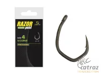 Carp Spirit Razor V-Curve Pontyozó Horog - Méret: 8