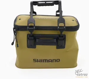 Shimano Khaki Eva Horgász Táska 40cm - Shimano BK-016Q Bakkan