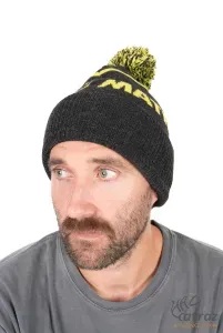 Matrix Lime/Grey Sherpa Bobble Hat - Matrix Lime/Szürke Bojtos Téli Sapka