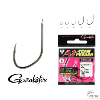 Gamakatsu A1 Team Feeder Fine Carp Méret:6 - Feeder Horog