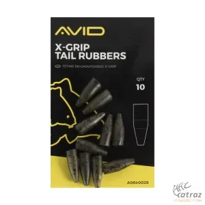 Avid Carp X-Grip Tail Rubbers - Avid Carp Gubancgátló Hüvely 10 db/cs