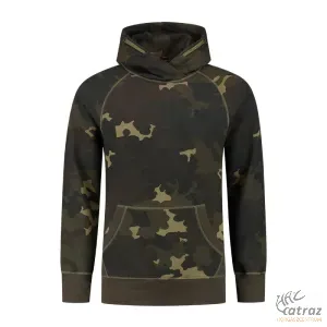 Korda LE TK Hoodie Dark Kamo Méret: M - Korda Kapucnis Horgász Pulóver