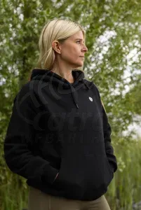 Korda Womens Kore Hoodie Black – S – Női Horgász Pulóver