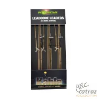 Korda Ledcore Leader Ring Swivel Zöld 3db/cs - Korda Leadcore Előtétzsinór Forgóval