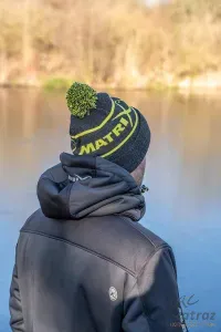 Matrix Lime/Grey Sherpa Bobble Hat - Matrix Lime/Szürke Bojtos Téli Sapka