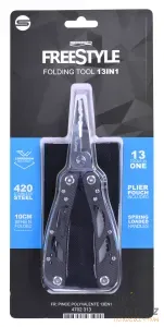 Spro Freestyle Folding Tool 13in1 - Spro Többfunkciós Horgász Fogó