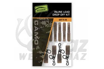 Fox Edges Camo Inline Lead Drop Off Kits - Fox Edges Camo Elhagyós Szerelék Készlet