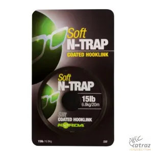 Korda N-Trap Bevonatos Lágy Előkezsinór - Korda N-Trap Soft Silt 20Lb