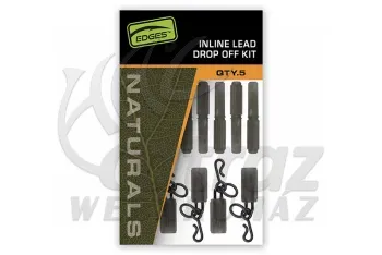 Fox Edges Naturals Inline Lead Drop Off Kits - Fox Edges Naturals Elhagyós Szerelék Készlet