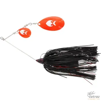 Westin Spinnerbait Monstervibe Indiana Blades 45 gramm - Black Mamba