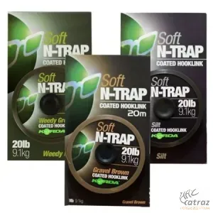 Korda N-Trap Bevonatos Lágy Előkezsinór - Korda N-Trap Soft Silt 15Lb