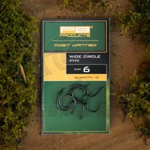 PB Products Wide Circle PTFE Hook – 6 – Pontyozó Horog