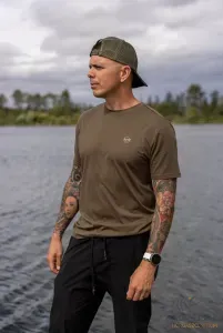 Korda One Liner Tee Olive - Korda Horgász Póló