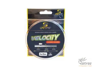 Carpspirit Velocity Felvastagodó Dobóelőke - Carp Spirit Tapered Leader 5x15m 0,23mm