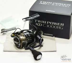 Shimano Twin Power XD Pergető Orsó C3000 HG