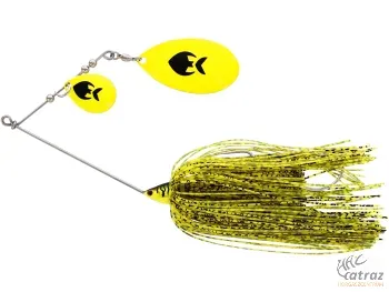 Westin Spinnerbait Monstervibe Indiana Blades 45 gramm - Yellow Tiger