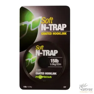 Korda N-Trap Bevonatos Lágy Előkezsinór - Korda N-Trap Soft Silt 30Lb