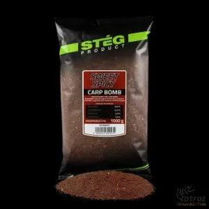 Stég Product Carp Bomb Sweet Spicy 1kg - Stég Prémium Etetőanyag