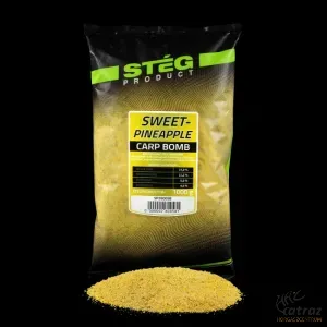 Stég Product Carp Bomb Sweet Pineapple 1kg - Stég Prémium Etetőanyag